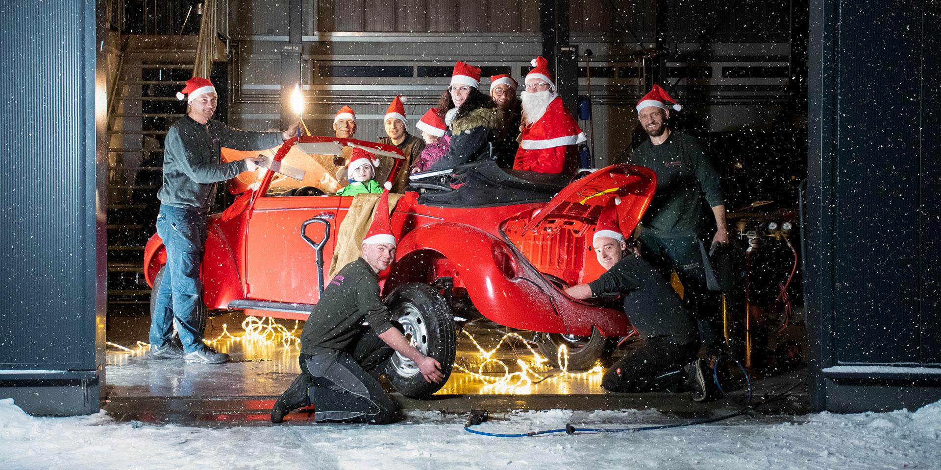 Das Team von Kfz Zinsmeister wünscht dir schöne Weihnachten
